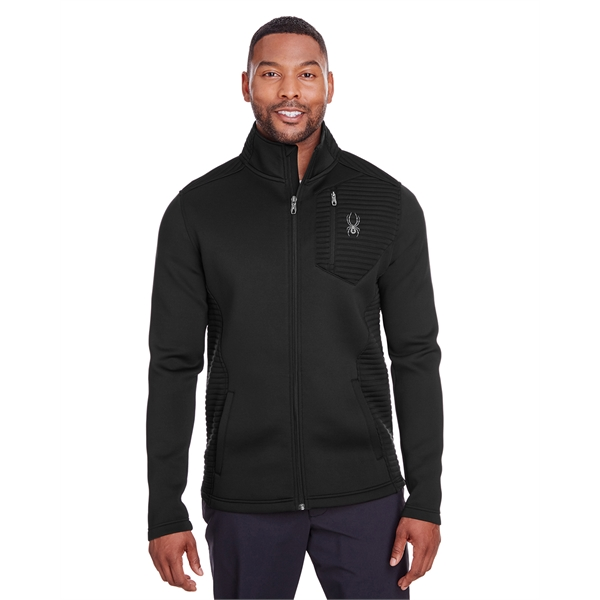 spyder men's full zip sweater